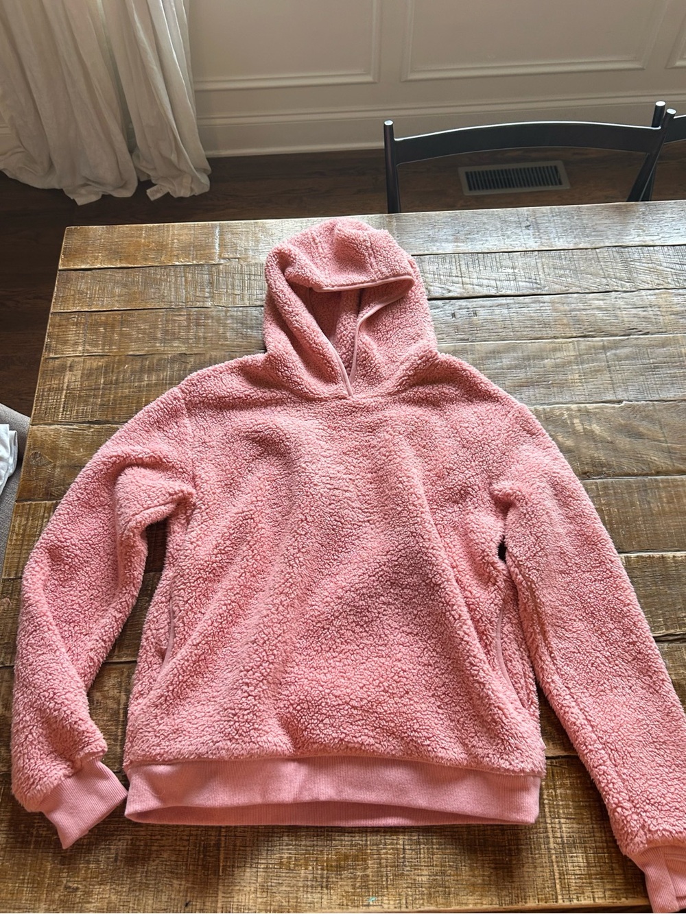 Athleta Plush Sherpa Hooded Pullover - Pink